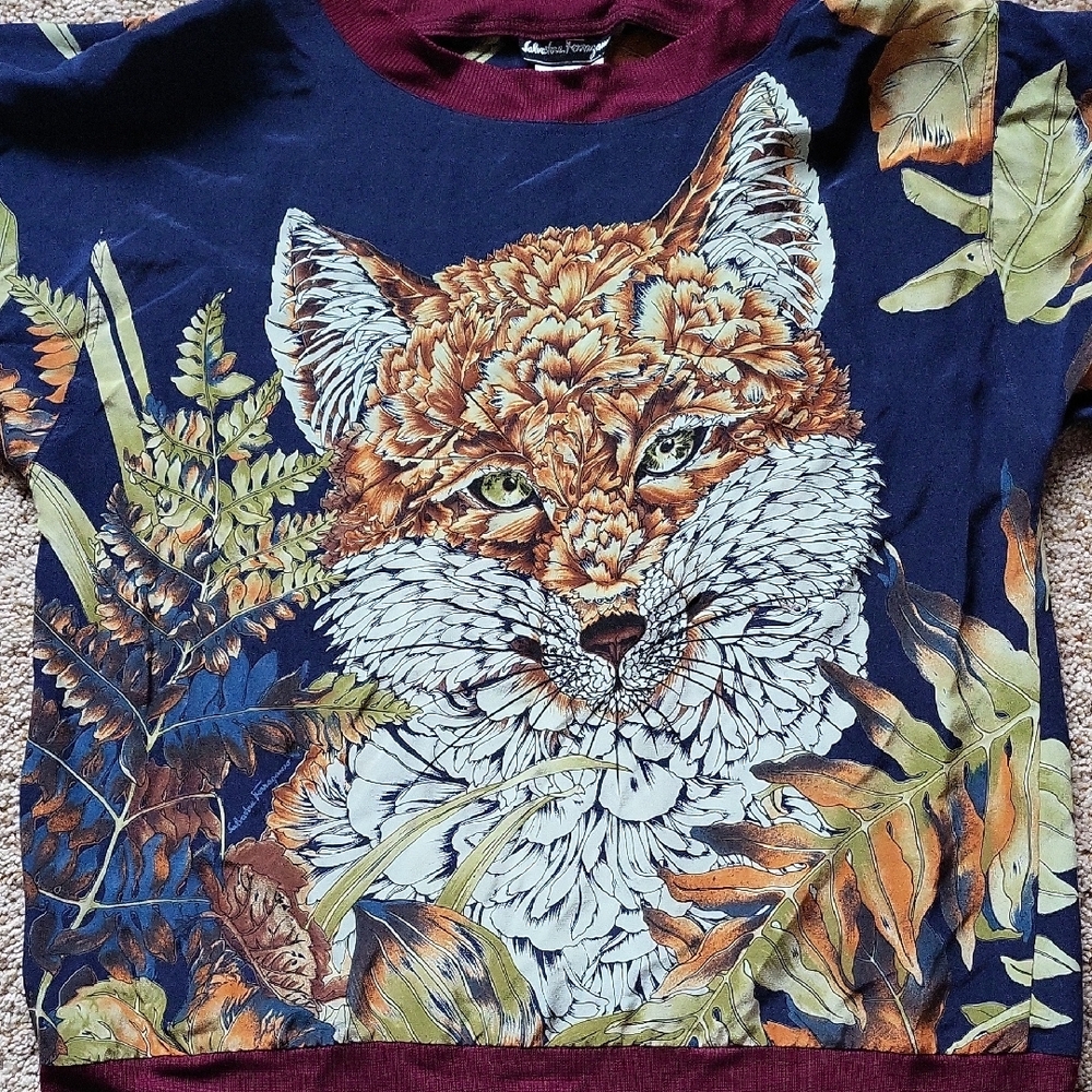 Silk Salvatore Ferragamo Shirt